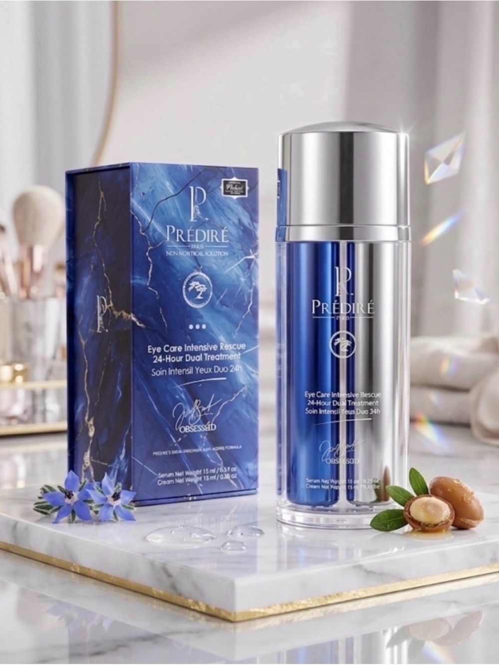 Predire Eye Care Intensive Rescue 24-Hour Dual Treatment ~ Retail $950